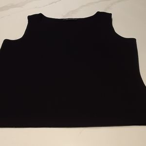 Caviar black st John Knits shell